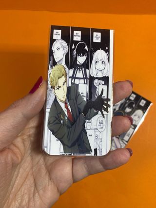 3 magnet bookmarks anime/manga spy x family