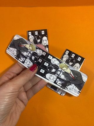 3 magnet bookmarks anime/manga spy x family