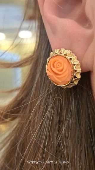 PENDIENTES ORO 18K 