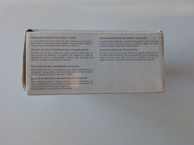 NINTENDO DSI CAJA