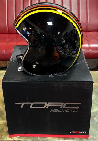 Casco stile jet aperto unisex marca Torc