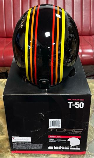 Casco stile jet aperto unisex marca Torc