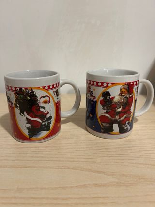 Tazze natalizie Babbo Natale (2 pezzi 10€)