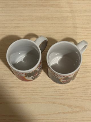 Tazze natalizie Babbo Natale (2 pezzi 10€)