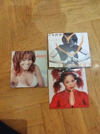 LOTE CDS SINGLES JANET JACKSON.