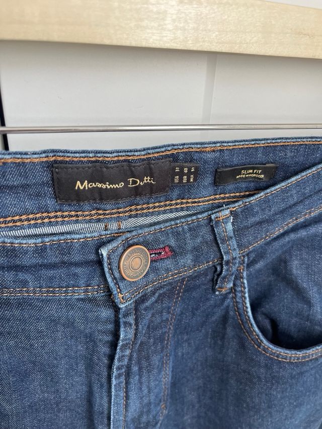 Vaquero Massimo Dutti slim fit chico