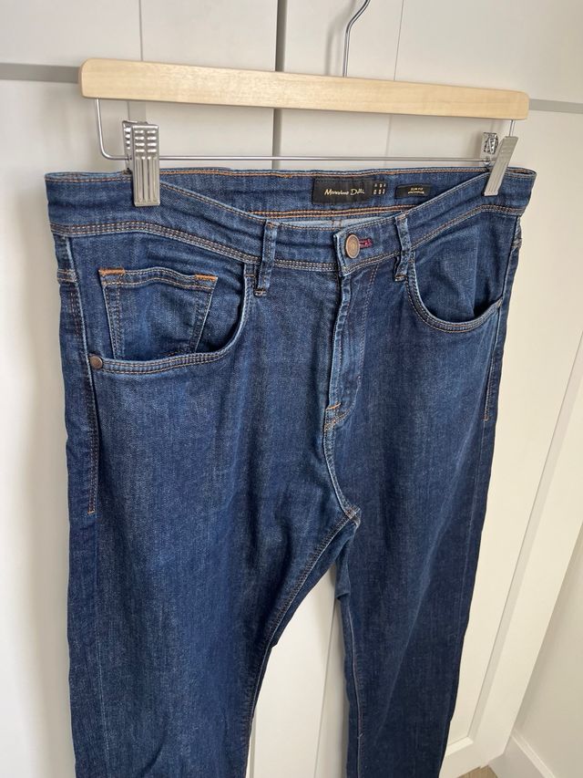 Vaquero Massimo Dutti slim fit chico