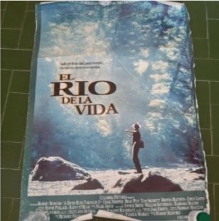 El rio de la  vida póster película 