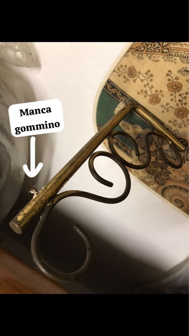 Appendiabiti da parete vintage anni 60