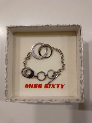 Pulsera plata Miss Sixty