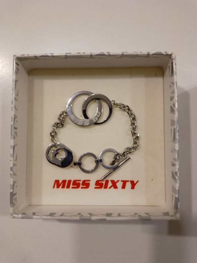 Pulsera plata Miss Sixty