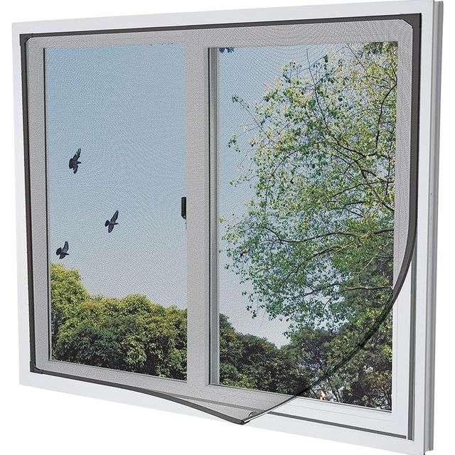 Malla Blanca mosquitera de 150 x 130 cm ventana
