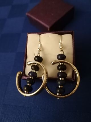 Pendientes plata de ley