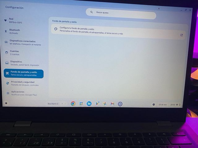 Ordenador chromebook nuevo 2023
