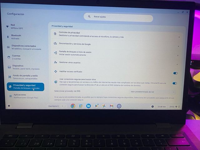 Ordenador chromebook nuevo 2023