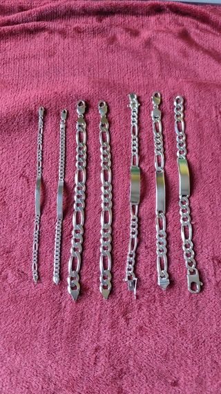 Esclavas de plata macizas 925. Desde 35€ hasta 175