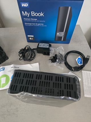 Disco duro externo wd 4TB - unidad de almacenamien
