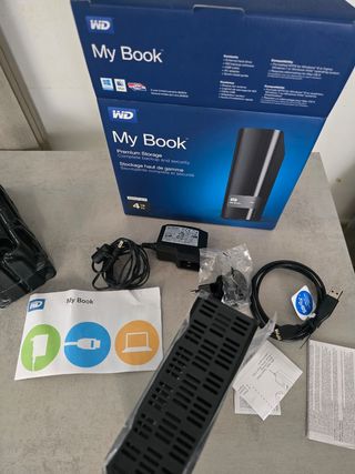 Disco duro externo wd 4TB - unidad de almacenamien