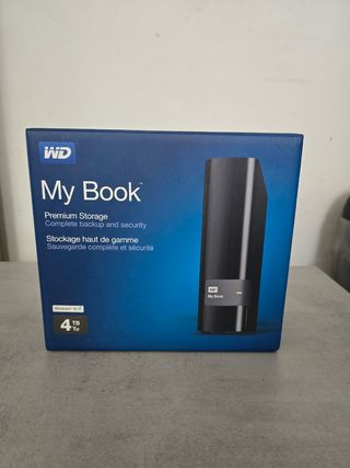 Disco duro externo wd 4TB - unidad de almacenamien