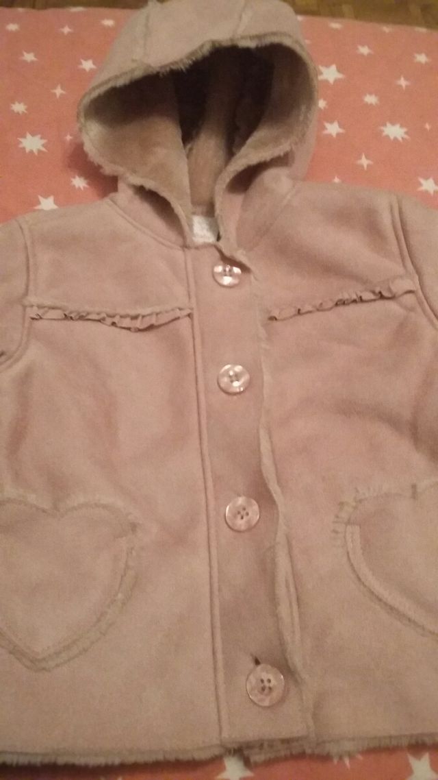 Abrigo niña,talla 2 años.