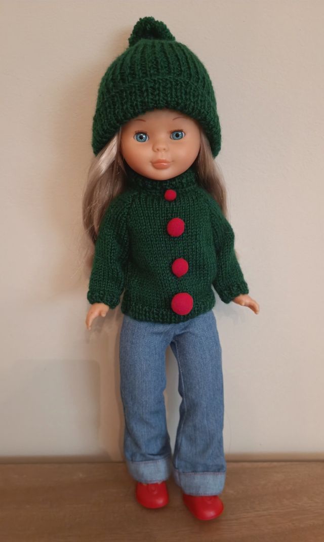 Jersey navideño muñeca Nancy