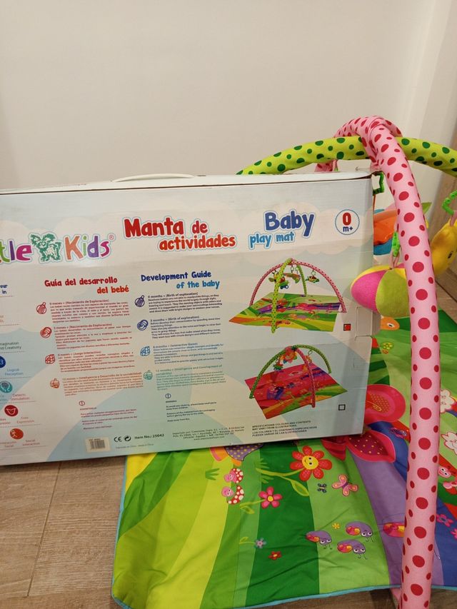 Alfombra gimnasio actividades bebe