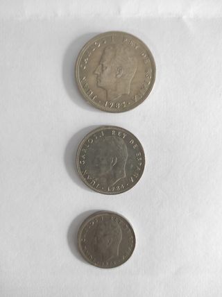 Monedas de España antiguas pesetas