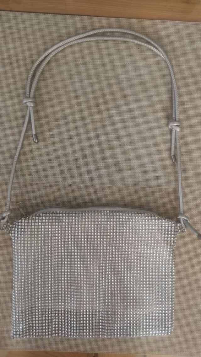 Bolso de fiesta plateado