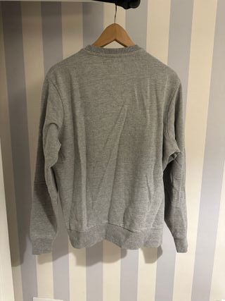 Sudadera hombre Springfield gris FUN (Talla M)