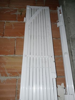 Reja corredera de hierro