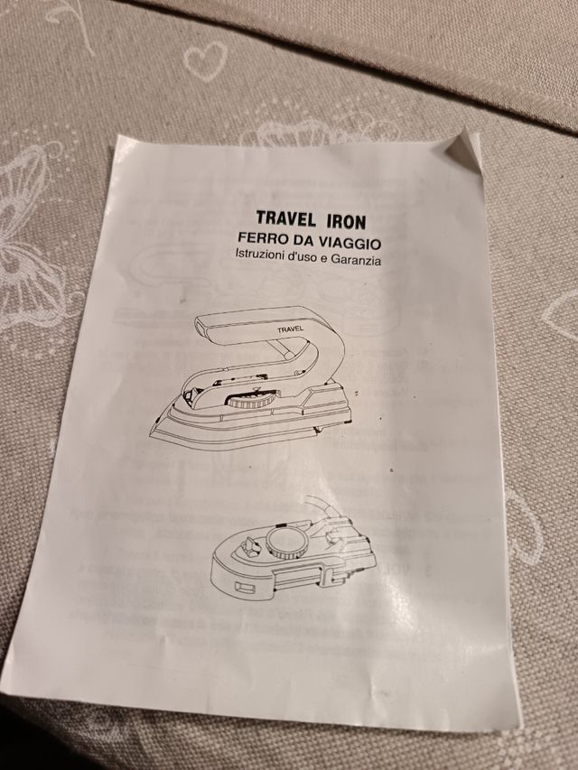 Ferro da stiro da viaggio