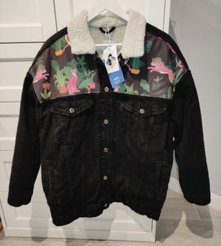 Chaqueta vaquera personalizada oversize 