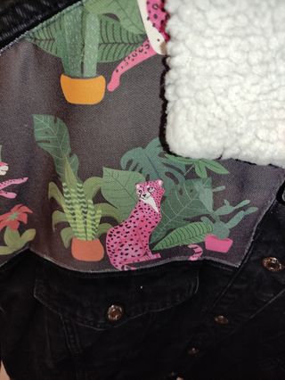 Chaqueta vaquera personalizada oversize 