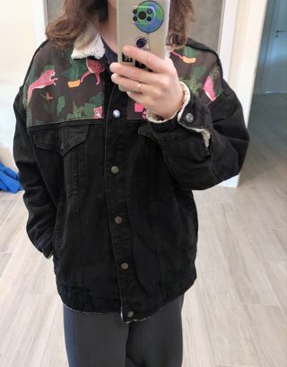 Chaqueta vaquera personalizada oversize 