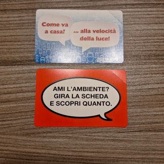 Carte telefoniche Telecom