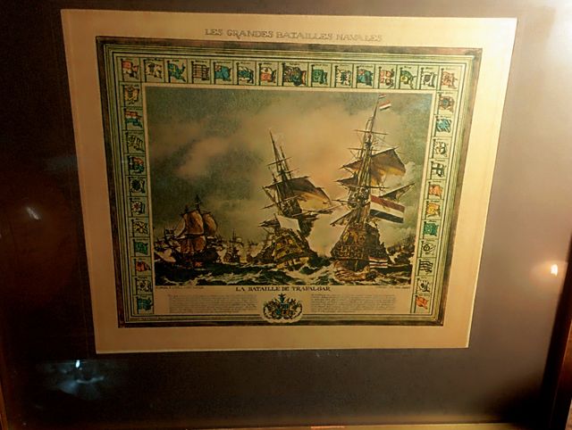 ANTIGUA LITOGRAFÍA AL ACEITE. LA BALLATA