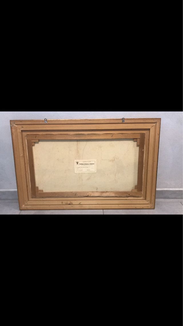 Quadro a olio pittore Roy “scena di caccia