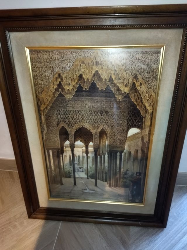 Vecchia pittura in perfette condizioni