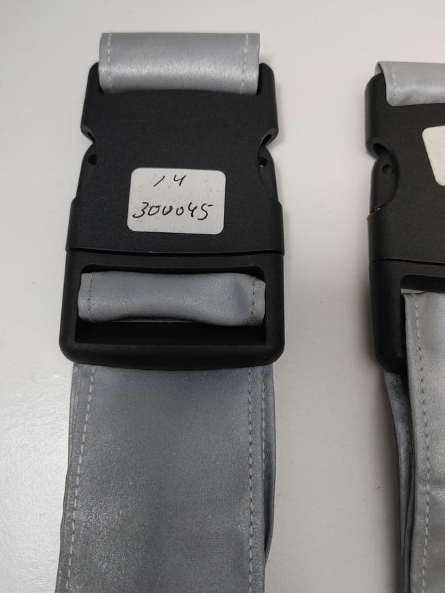 LOTE 3 CINTURONES DE SEGURIDAD - REFLECTANTES