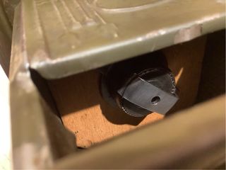 Molino antiguo de cafe Zassenhaus de chapa