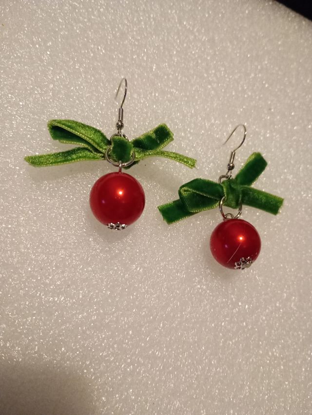 Orecchini palline di Natale