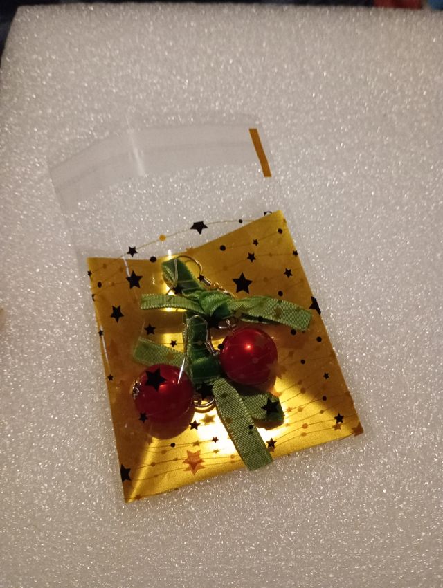 Orecchini palline di Natale