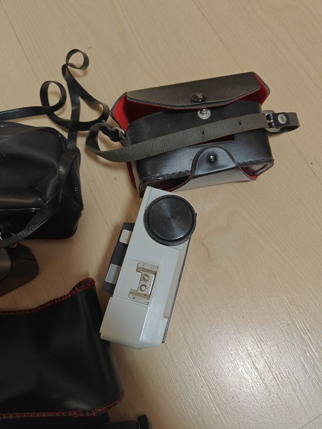 Lote cámaras de fotos vintage