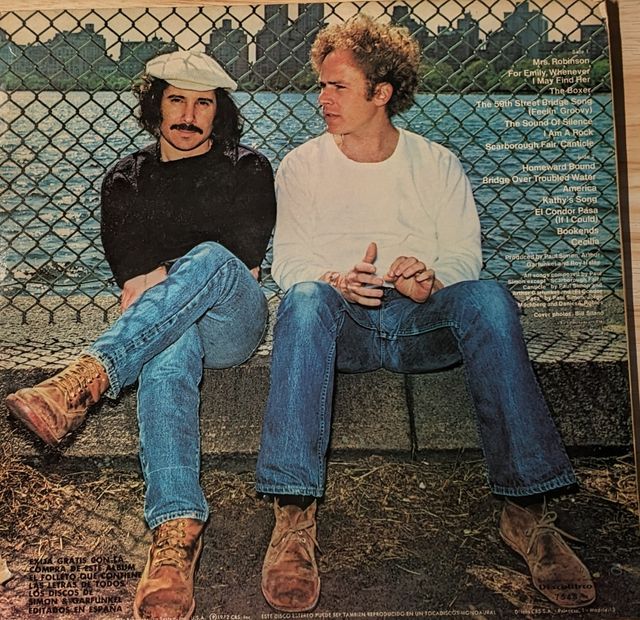 Disco vinilo. Simon and Garfunkel