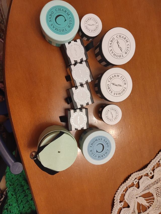 Cajas joyas Thomas sabo y Tous