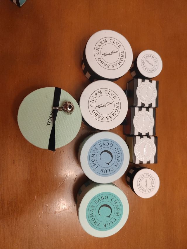 Cajas joyas Thomas sabo y Tous