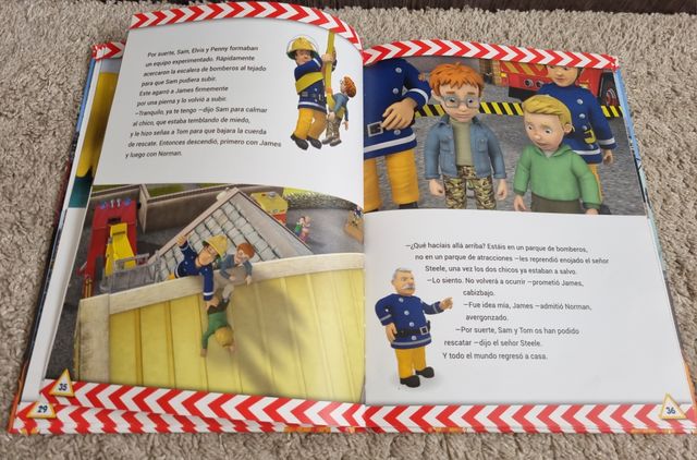 Sam el bombero. MIS MEJORES HISTORIAS DE 5 MINUTOS. (Spanish Edition)