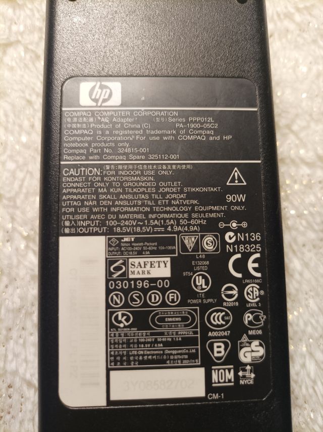 Cargador de Portátil HP