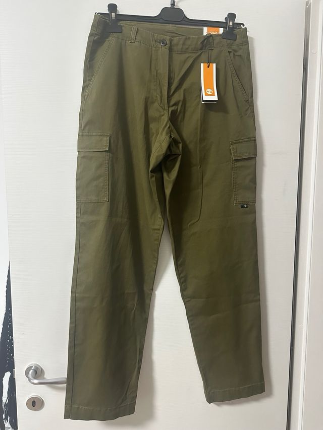 cargo timberland donna 44 verde militare tasconi