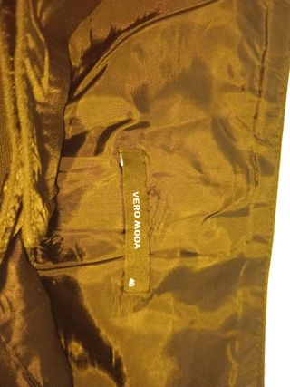 Pantalón negro ancho de vestir Vero Moda